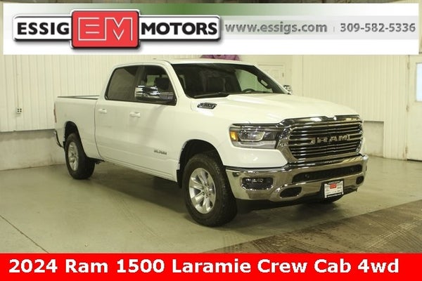 2024 RAM 1500 Laramie 4D Crew Cab 4WD in Aledo, IL - Essig Motors Inc.