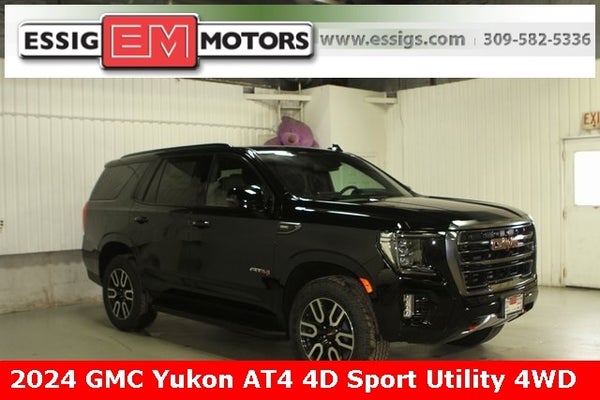 2024 GMC Yukon AT4 4D Sport Utility 4WD in Aledo, IL - Essig Motors Inc.