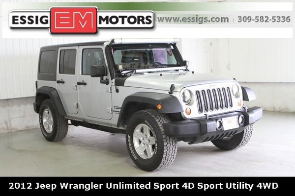 2012 Jeep Wrangler Unlimited Sport in Aledo, IL - Essig Motors Inc.
