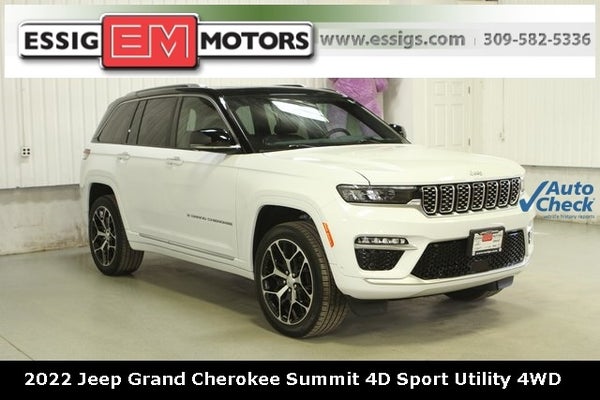 2022 Jeep Grand Cherokee Summit Reserve 4x4 in Aledo, IL - Essig Motors Inc.