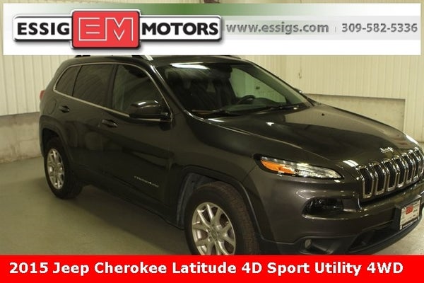 2015 Jeep Cherokee Latitude in Aledo, IL - Essig Motors Inc.